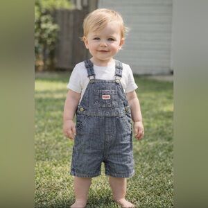 Levi’s overall Jean shorts